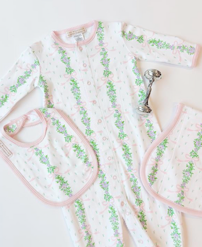 TBBC Fincastle Floral Burp Me Bib