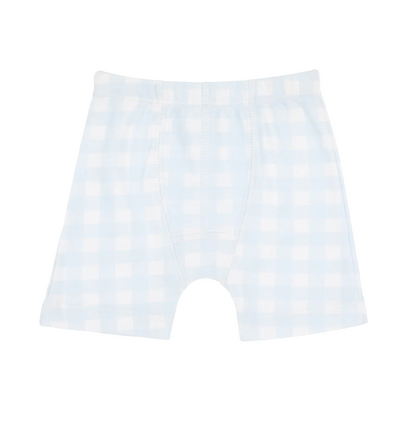 TBBC Theodores Underthings Buckhead Blue Gingham/ Worth Ave White