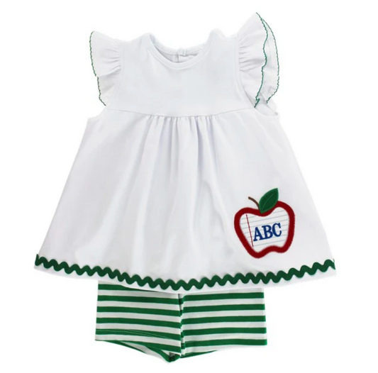 Bailey Boys Back to School Girls Knit Short Set