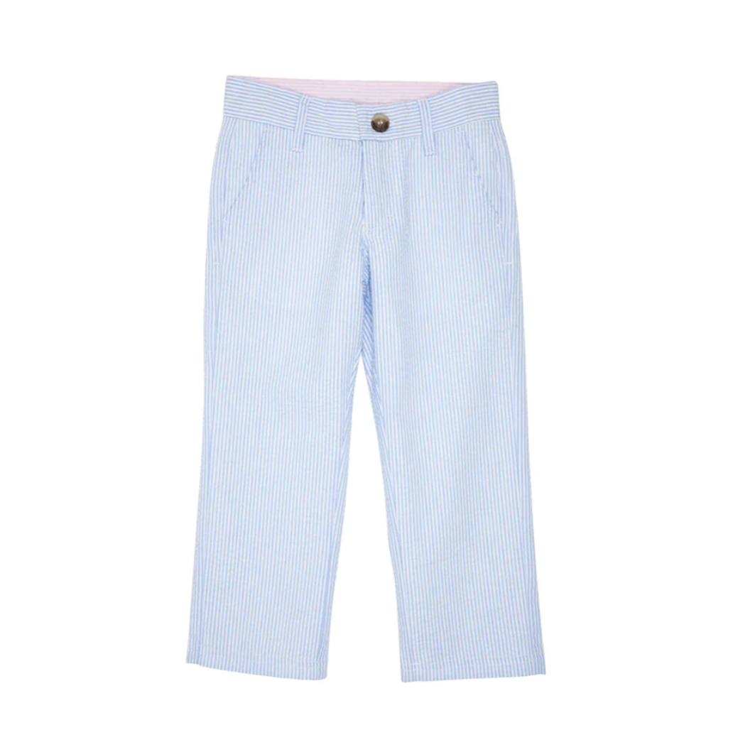 TBBC Prep School Pant Seersucker Breakers Blue