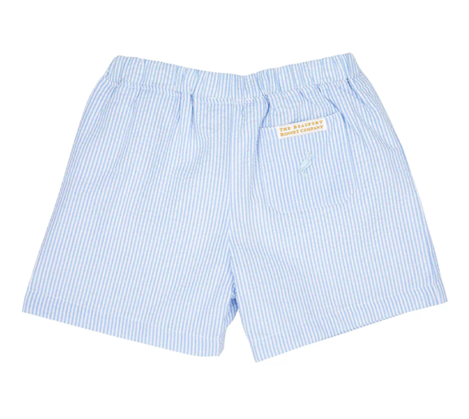 TBBC Shelton Shorts Seersucker Breakers Blue