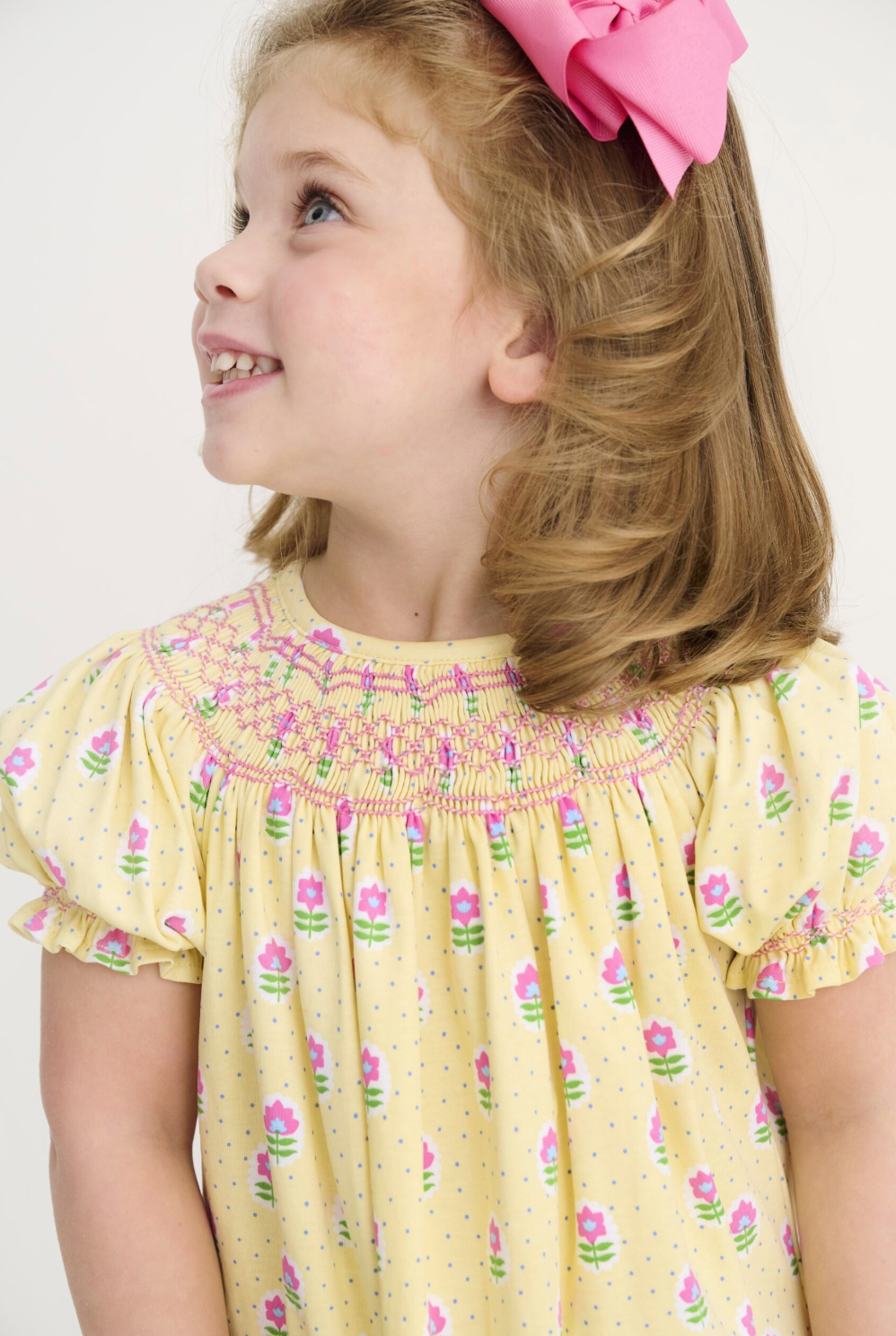TBBC Fairway Floral Sandy Smocked Dress