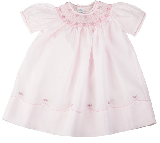 Feltman Pearl Flower Bishop Dress