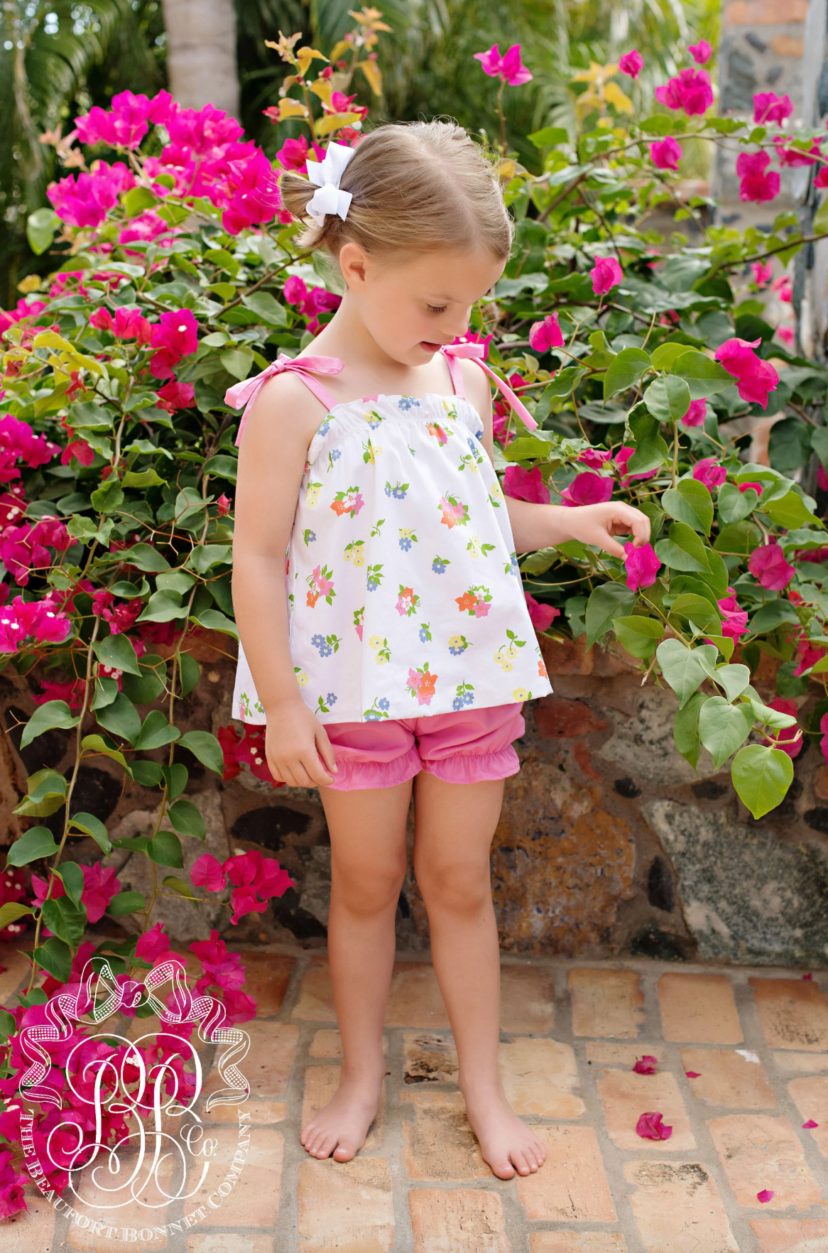 TBBC Natalie Knickers Hamptons Hot Pink Broadcloth