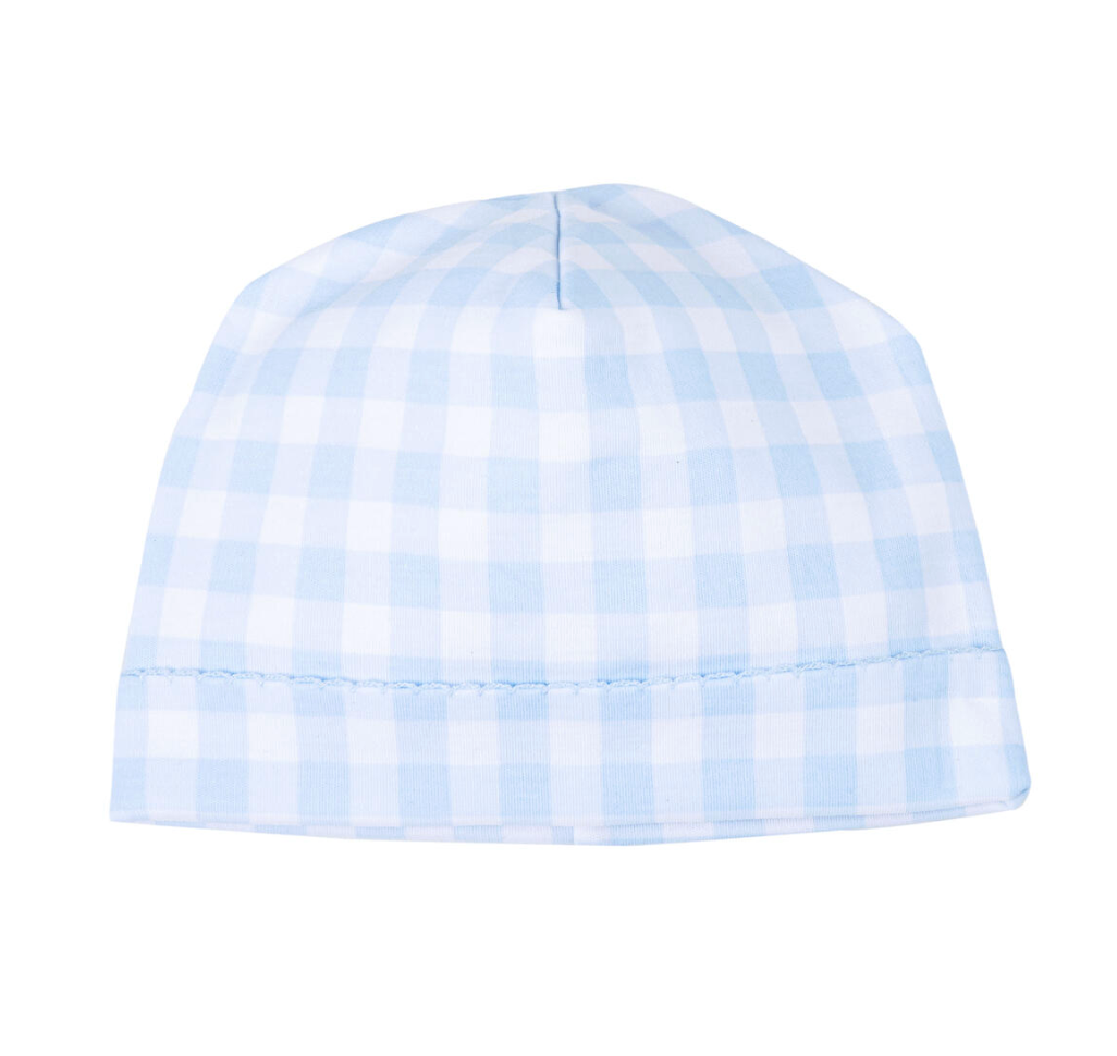 MB Baby Checks Blue Hat