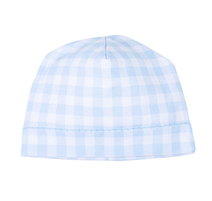 MB Baby Checks Blue Hat