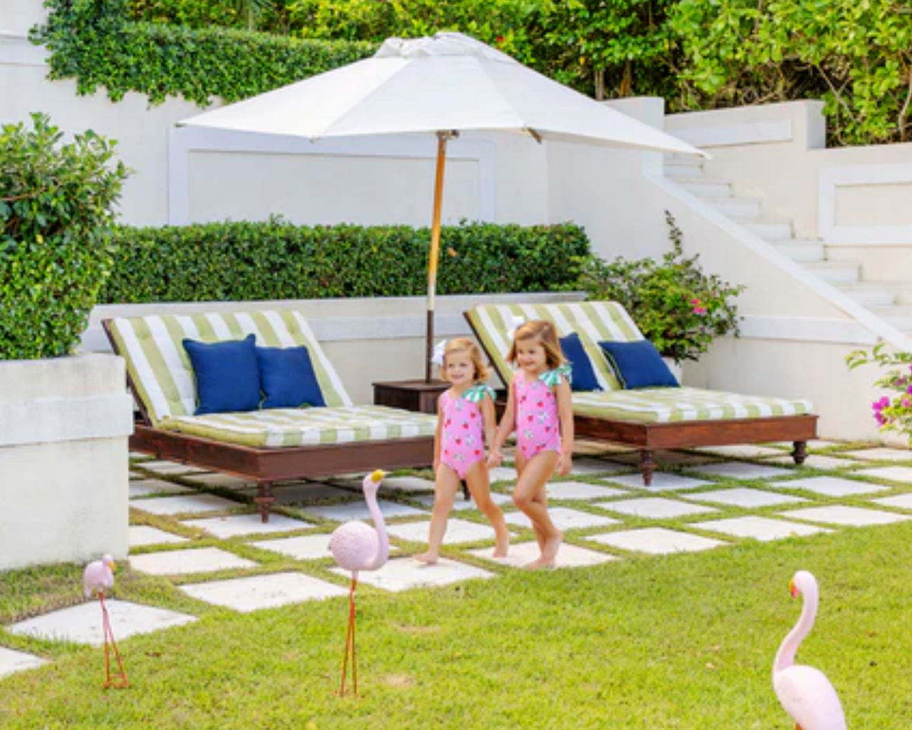 TBBC Brookhaven Bow Bathing Suit Bow & Berry Pink