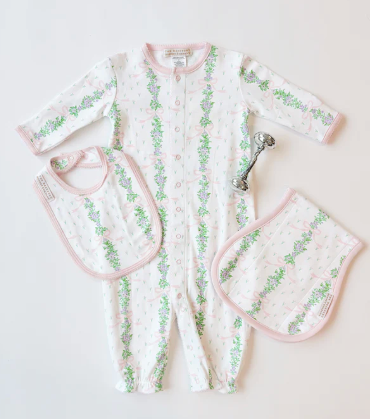 TBBC Oopsie Daisy Burp Cloth Fincastle Floral PBP