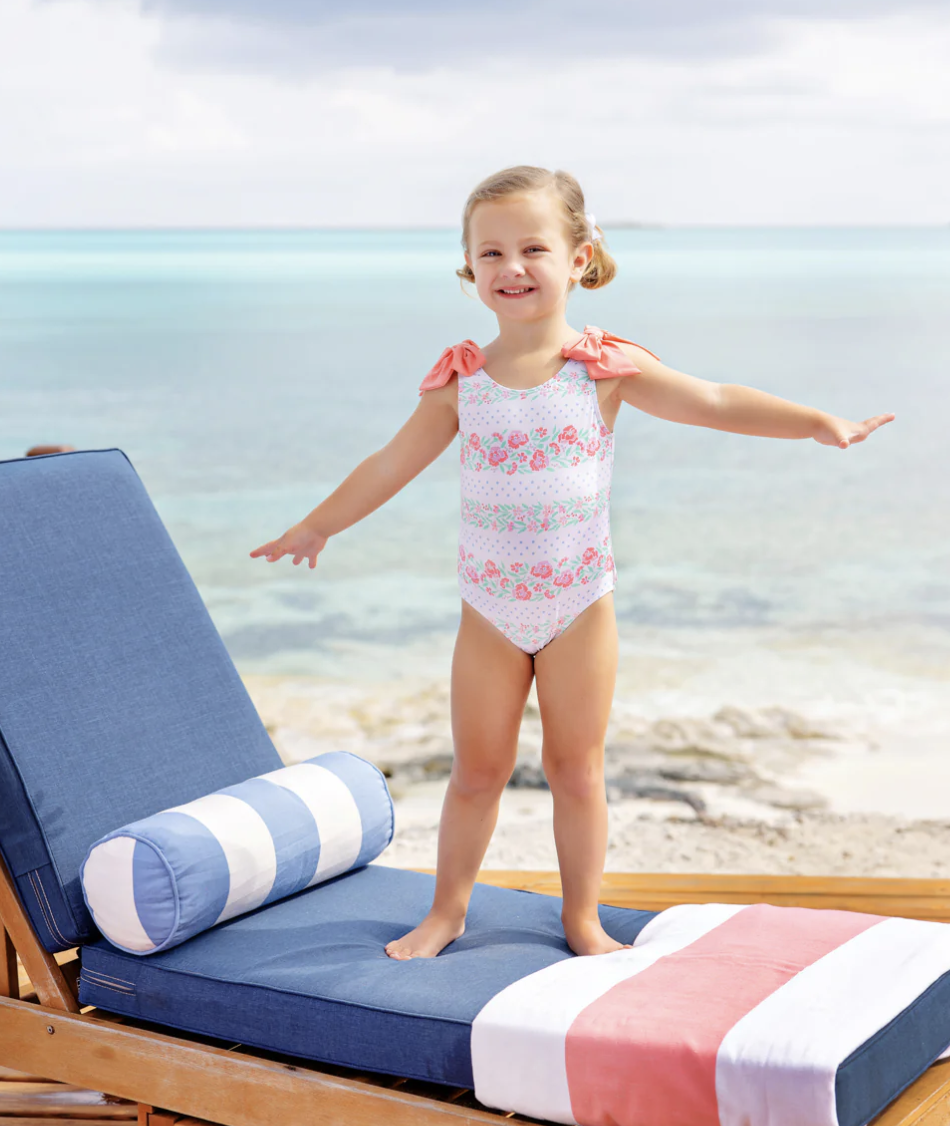 TBBC Edisto Beach Bathing Suit Gasparilla Garlands/ Parrot Cay Coral