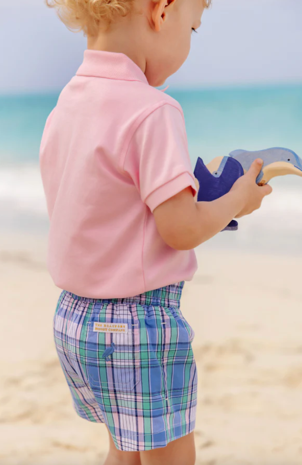 TBBC Sheffield Shorts Lauderdale Pier Plaid / Royal
