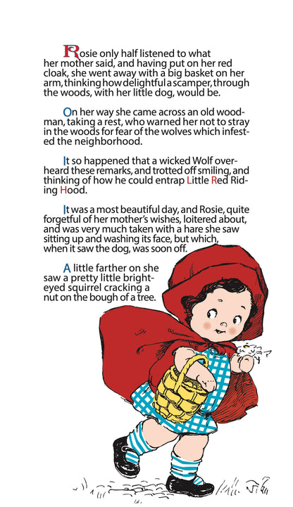 Red Riding Hood- Children's Picture Book-Vintage