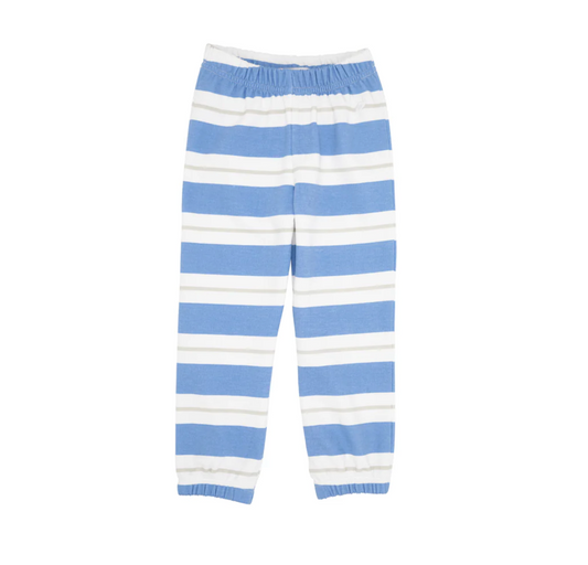 TBBC Gates Sweeney Sweatpants Barbados Blue, Worth Avenue White, & Sandy Springs Stone