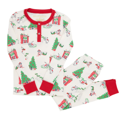 TBBC Sutton's Sweet Dream Set (Unisex) Classic Christmas with Richmond Red