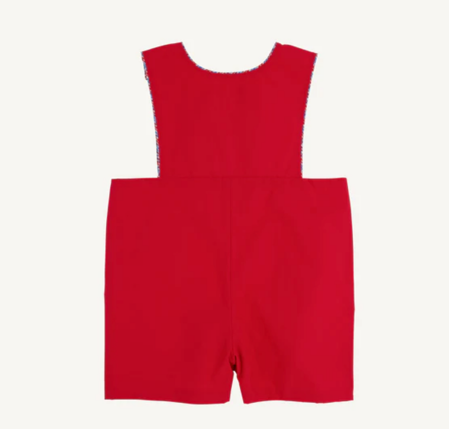 TBBC John Fitz Jon Jon Red with Stars Applique Broadcloth