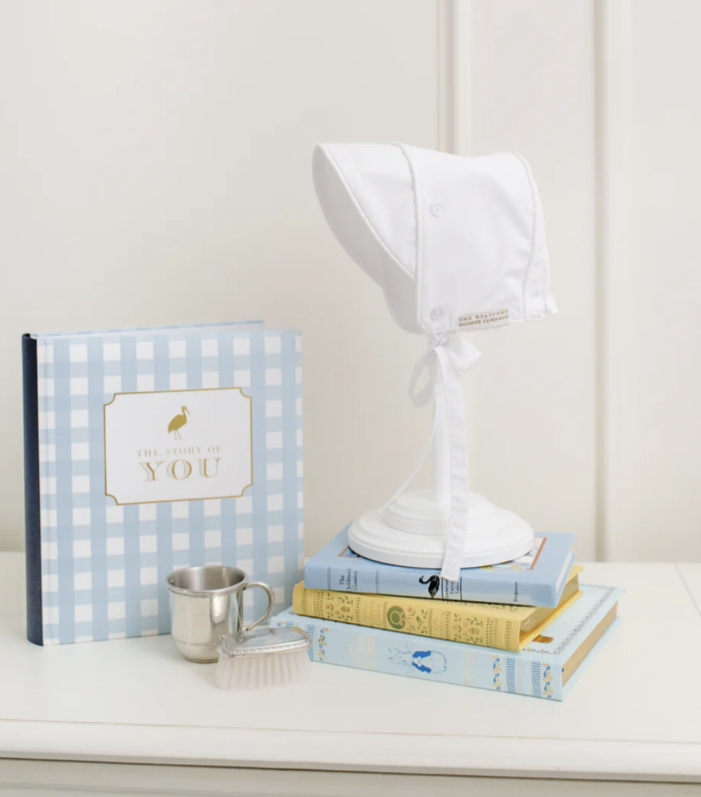 TBBC Barringer Bonnet Worth Avenue White Broadcloth