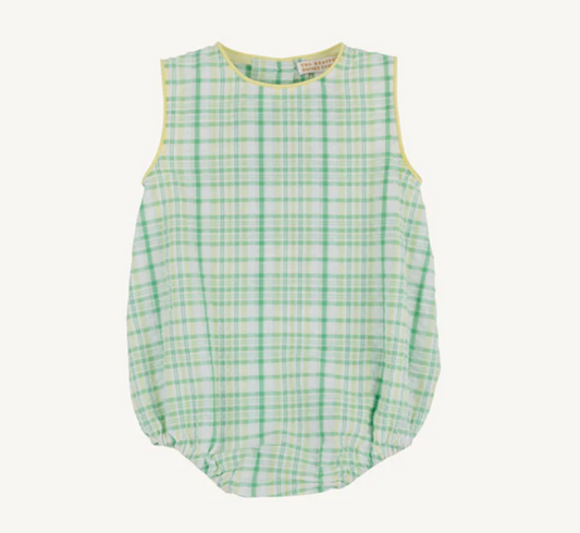 TBBC Benjamin Bubble Sewanee Seersucker Gibson Island Green/Yellow