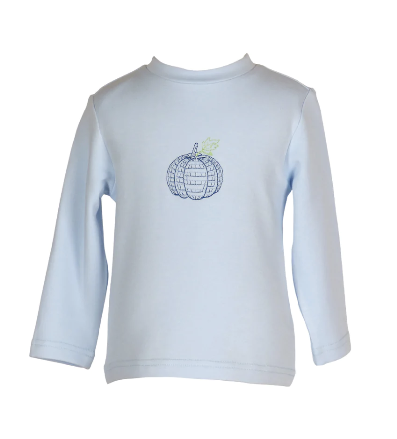 TYL LS Plaid Pumpkin Tee