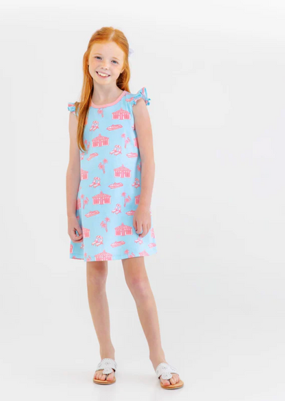 TBBC Angel Sleeve Polly Play Parrot Cay Canopy Sandpearl Pink
