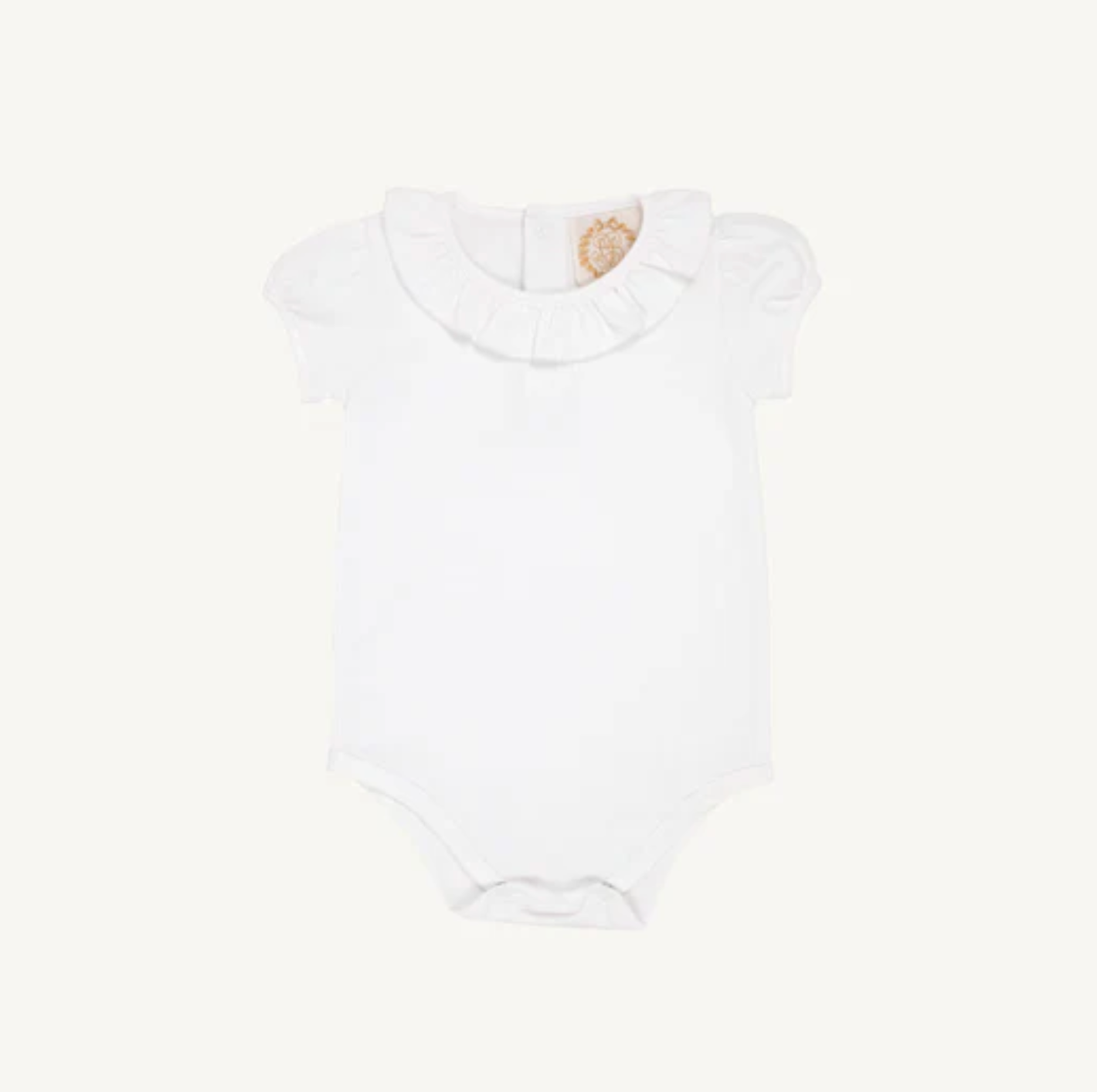 TBBC Ramona Ruffle Collar Shirt/Onesie WA White