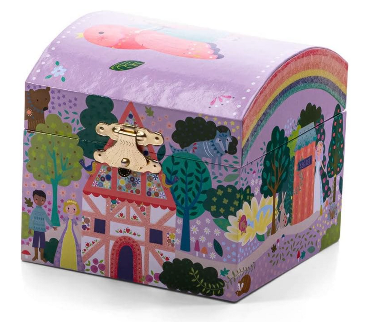 Floss & Rock Fairy Tale Small Dome Jewelry Box