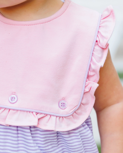 JB Amelia Bubble - Pink & Lavender Stripe