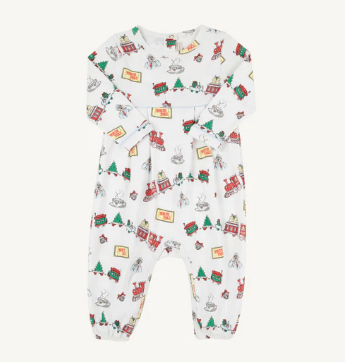 TBBC Express LS Bradford Romper Buckhead Blue