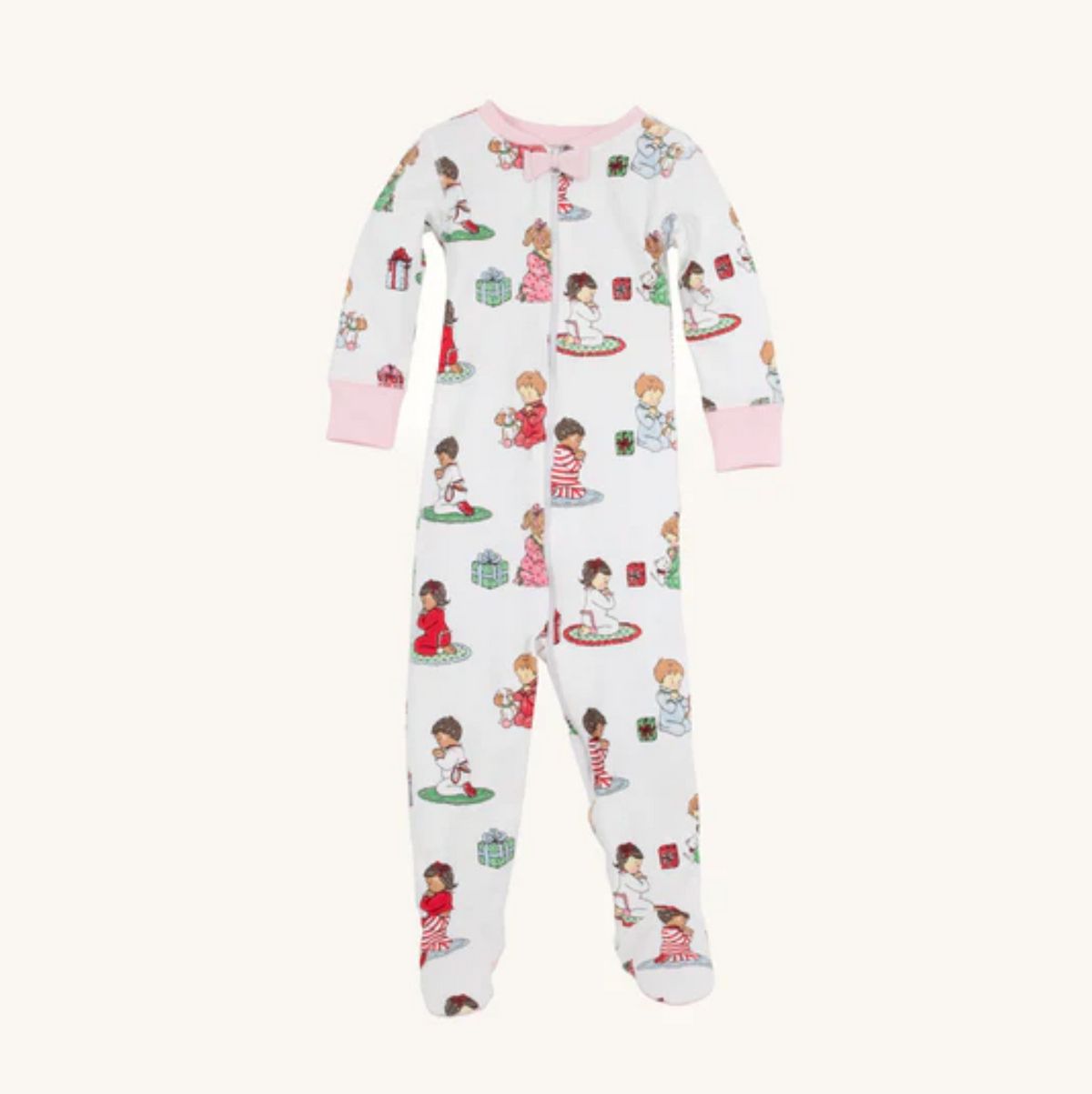TBBC Noelle's Night Night Holiday Patience & Prayer Pink