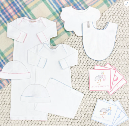 TBBC Darling Debut Set Worth Ave White with Trim