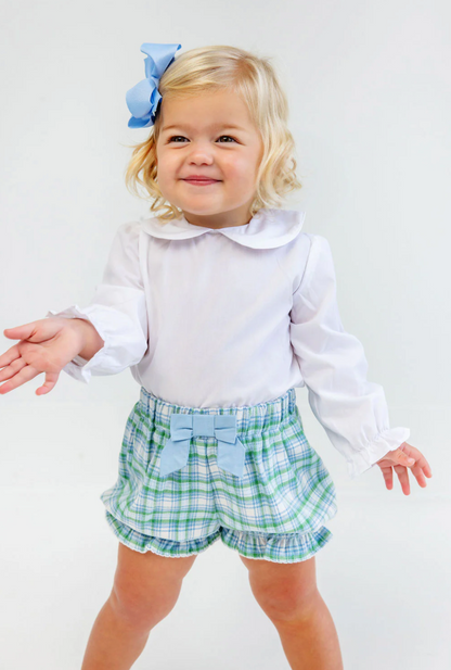 TBBC Natalie Knickers- Eastpoint Plaid/Barrington Blue