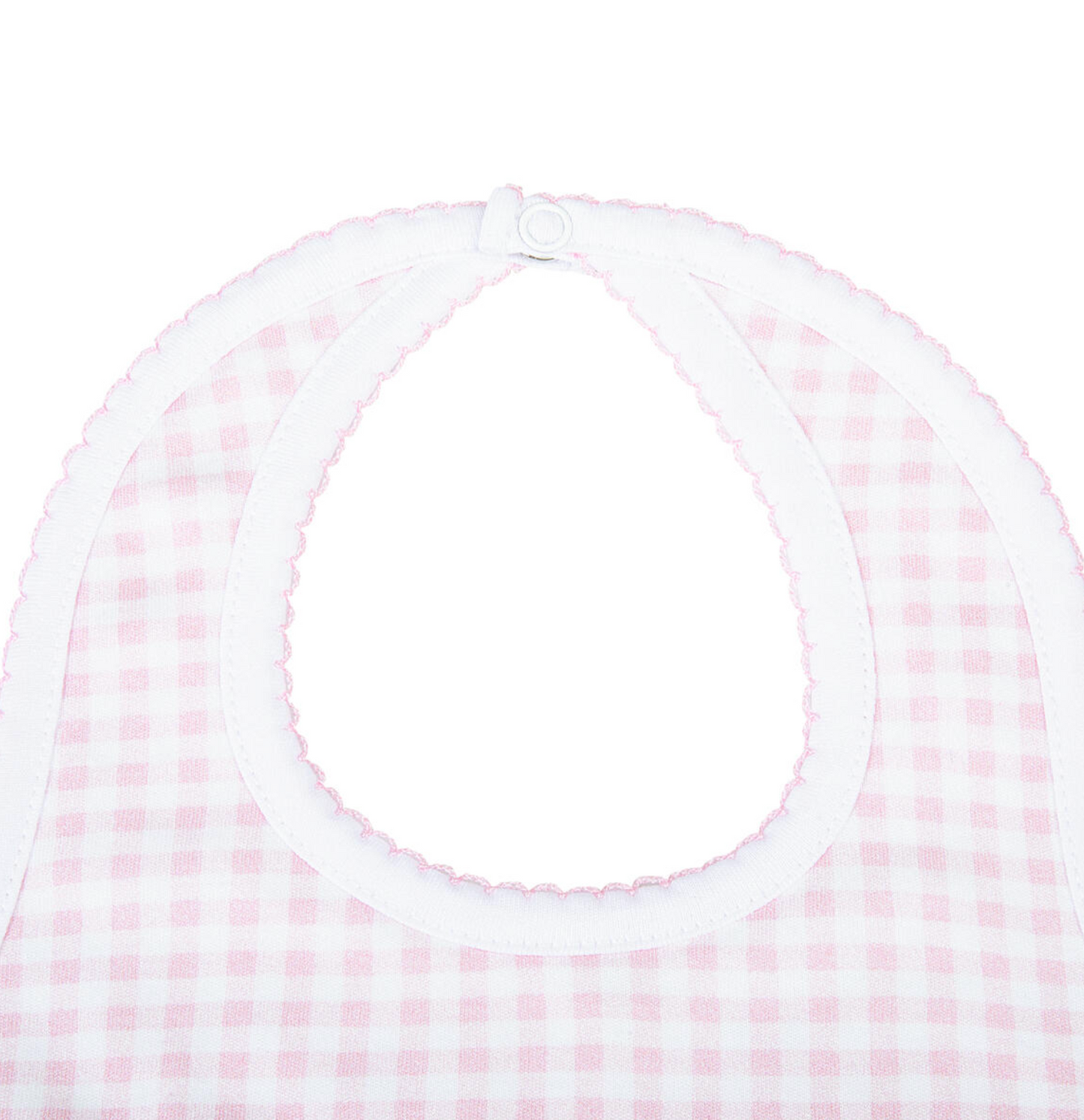 MB Mini Checks Bib (Pink or Blue)