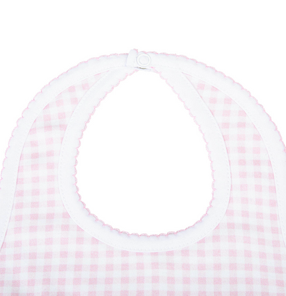 MB Mini Checks Bib (Pink or Blue)