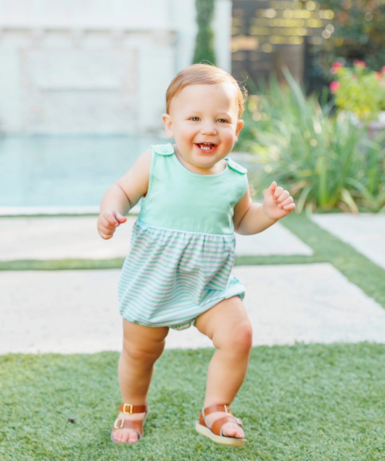 JB Landon Bubble - Seaside Stripe (Boy)