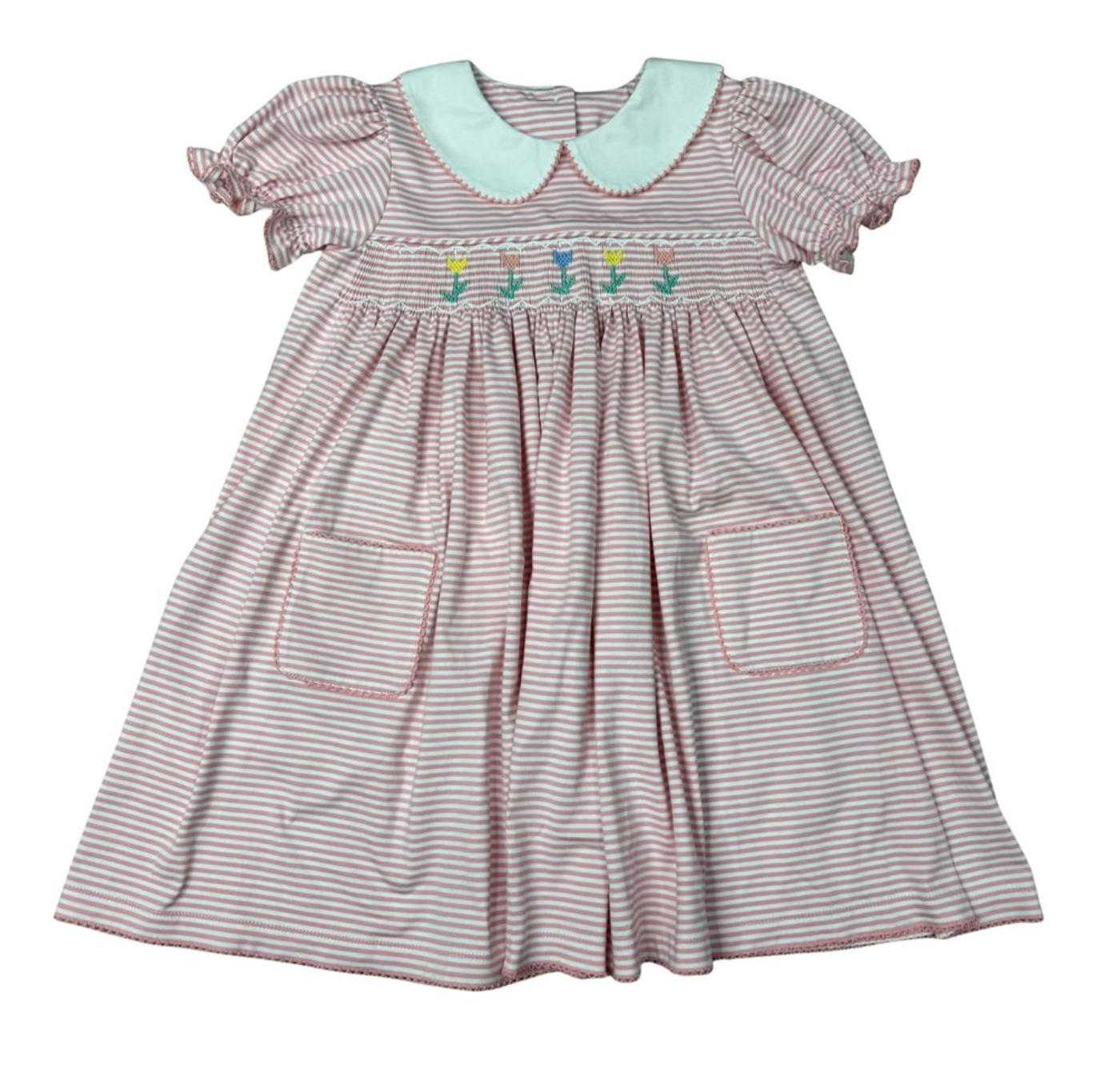 WBK Tilly's Tulips Smocked Dress