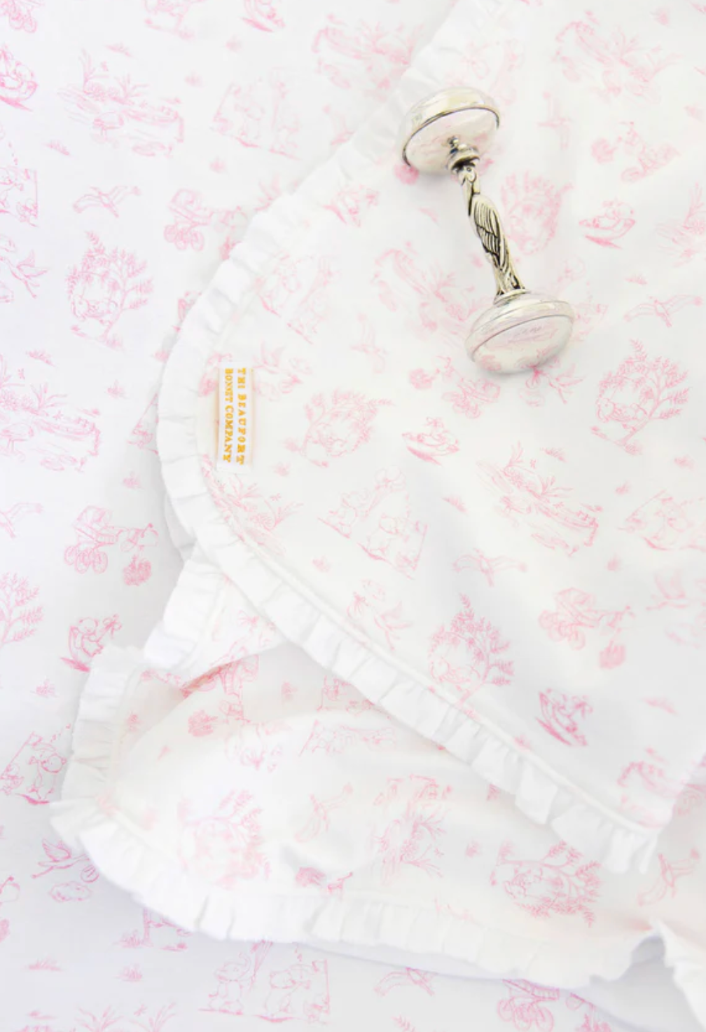 TBBC Baby Buggy Blanket Sir Propers Sweet Arrival (Pink or Blue)