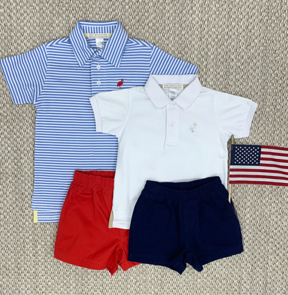 TBBC Sheffield Shorts Nantucket Navy/ Keeneland Khaki