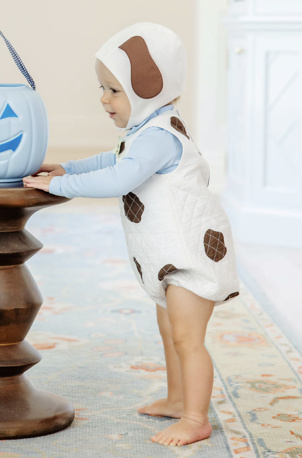 TBBC Happy Halloween Costume Worth Avenue White/Dog