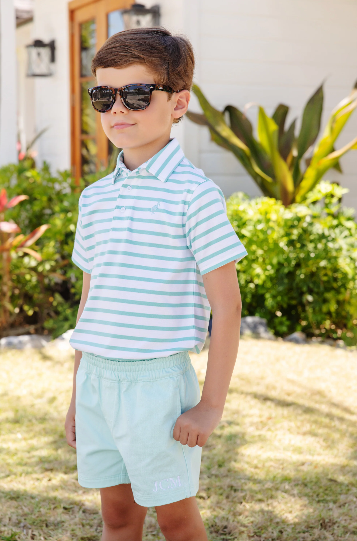 TBBC Sheffield Shorts Edisto Egg Blue / Saratoga Stone Stork