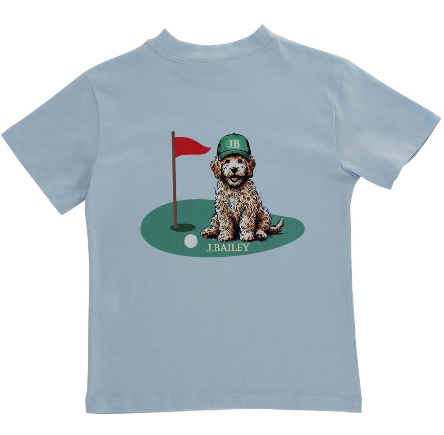 BB Augusta Dog on Bayberry SS Tee