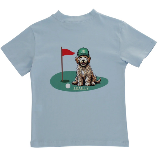 BB Augusta Dog on Bayberry SS Tee