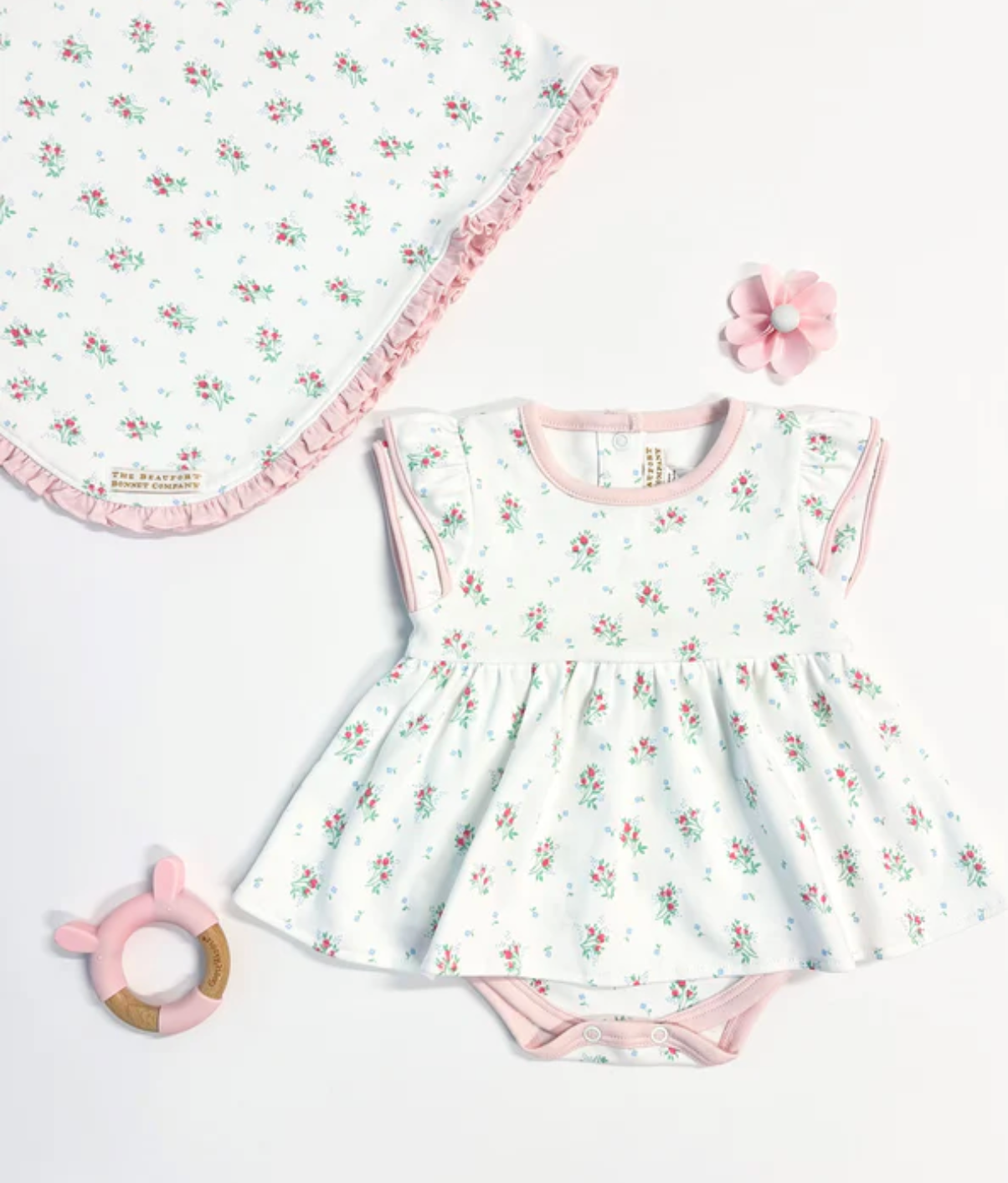 TBBC Lancaster Gate Garden Daisy's Diaper Cover Dress