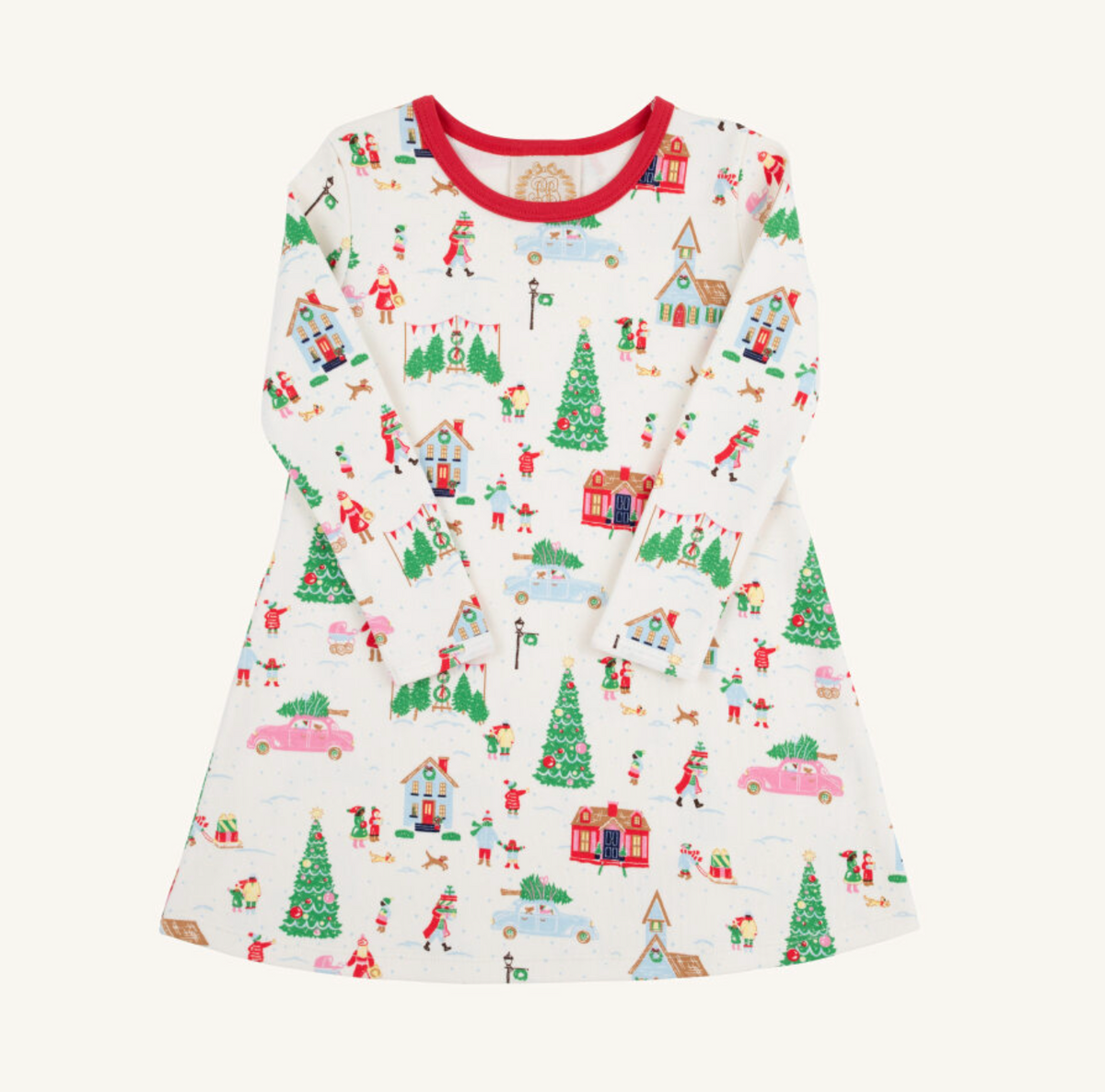 TBBC LS Polly Play Dress Make the Season Bright