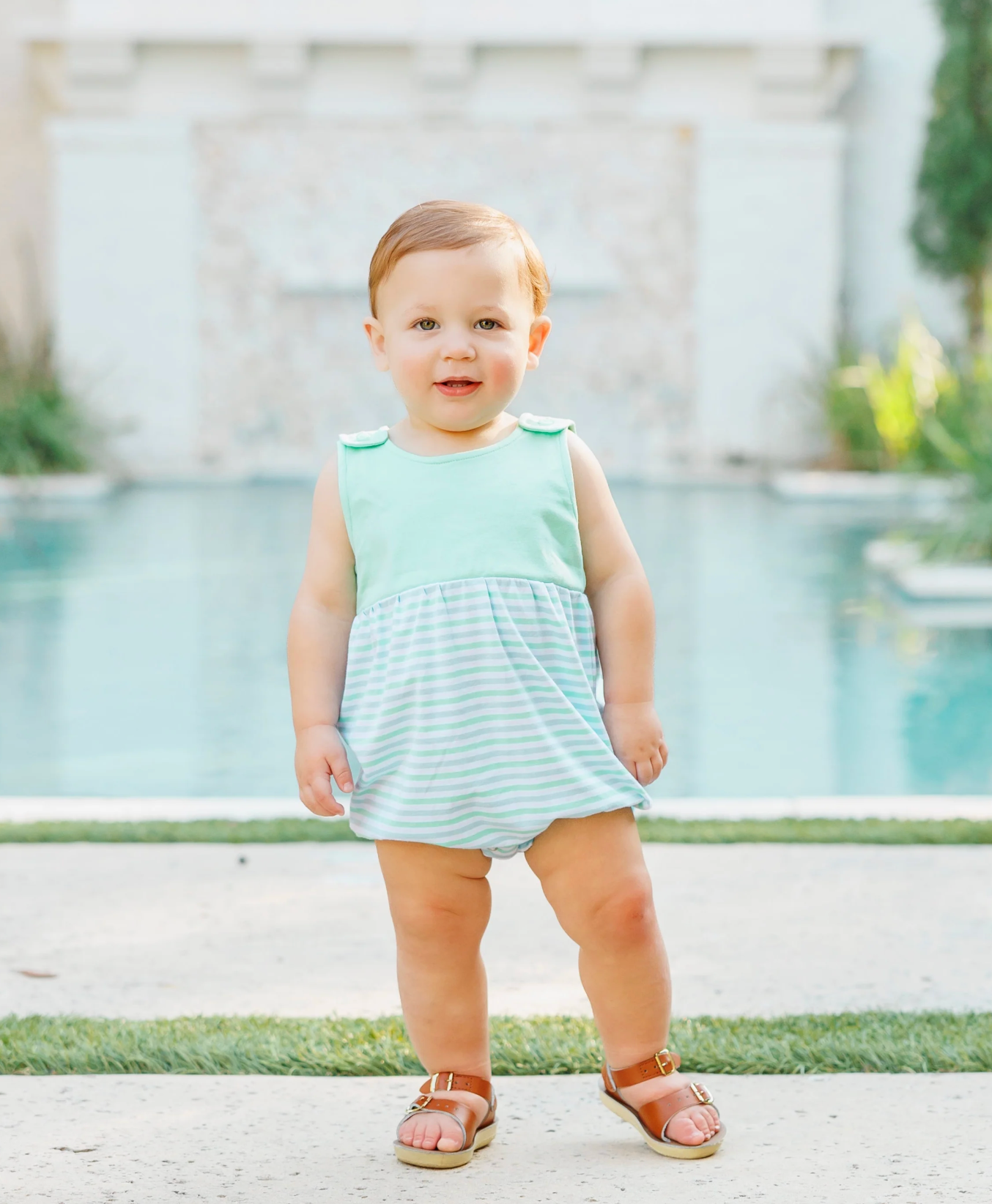 JB Landon Bubble - Seaside Stripe (Boy)