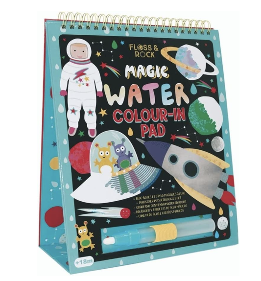 Magic Color Changing Watercard Easel and Pen- Space