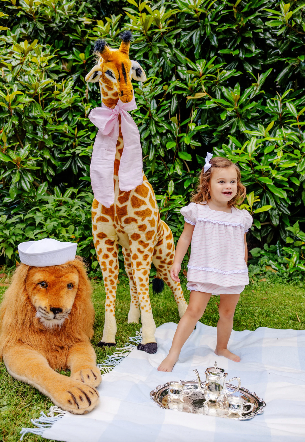 TBBC Flossy Frock Set Darien Dot (Textured Knit)