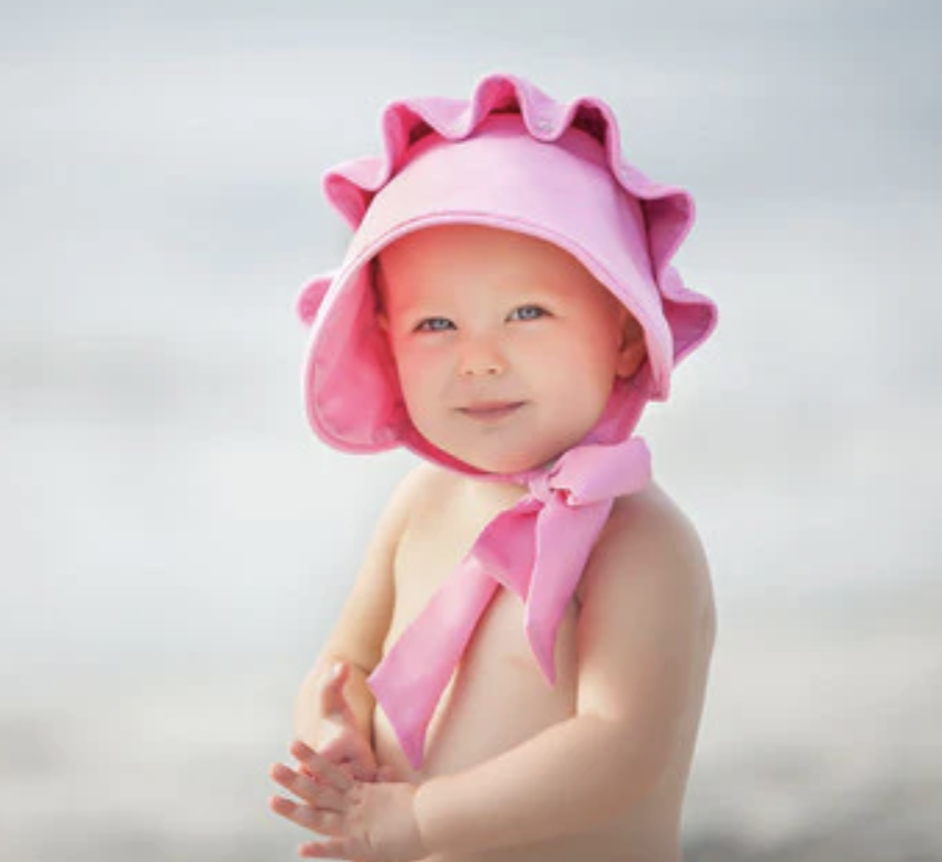 TBBC Beaufort Bonnet Hamptons Hot Pink Broadcloth