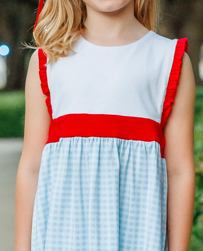 JB Sophia Dress - Southern Summer Gingham