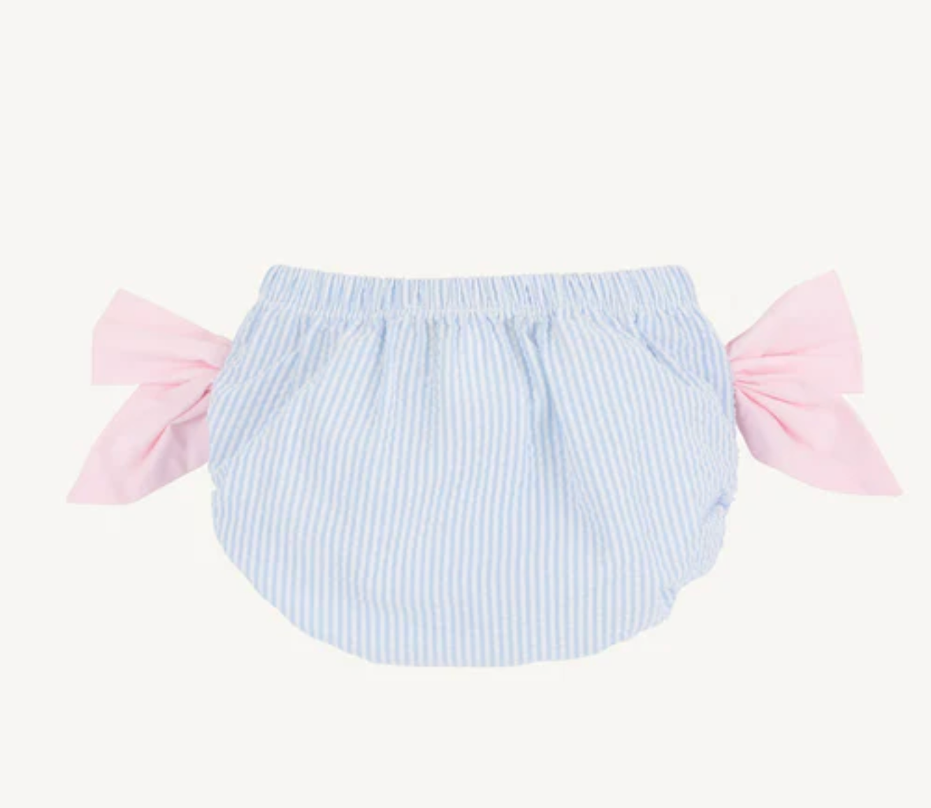 TBBC Bow Bottom Bloomer Breakers Blue Seersucker PBP