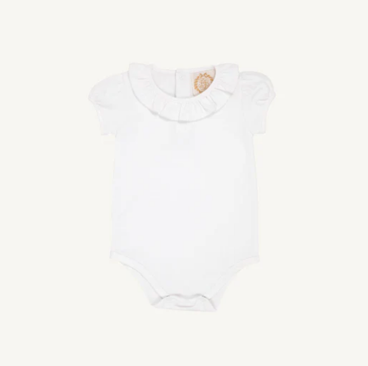 TBBC Ramona Ruffle Collar Shirt/Onesie WA White