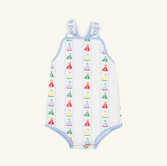 TBBC Set Sail Skipper Sunsuit Pima
