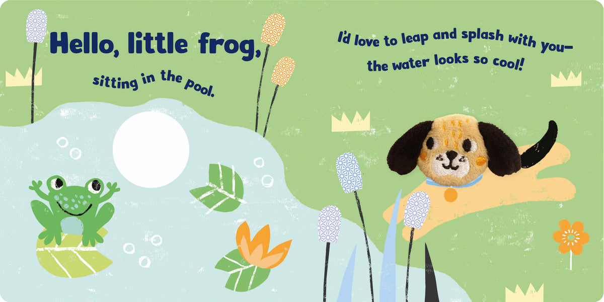 Hello, Little Puppy - Finger Puppet Book